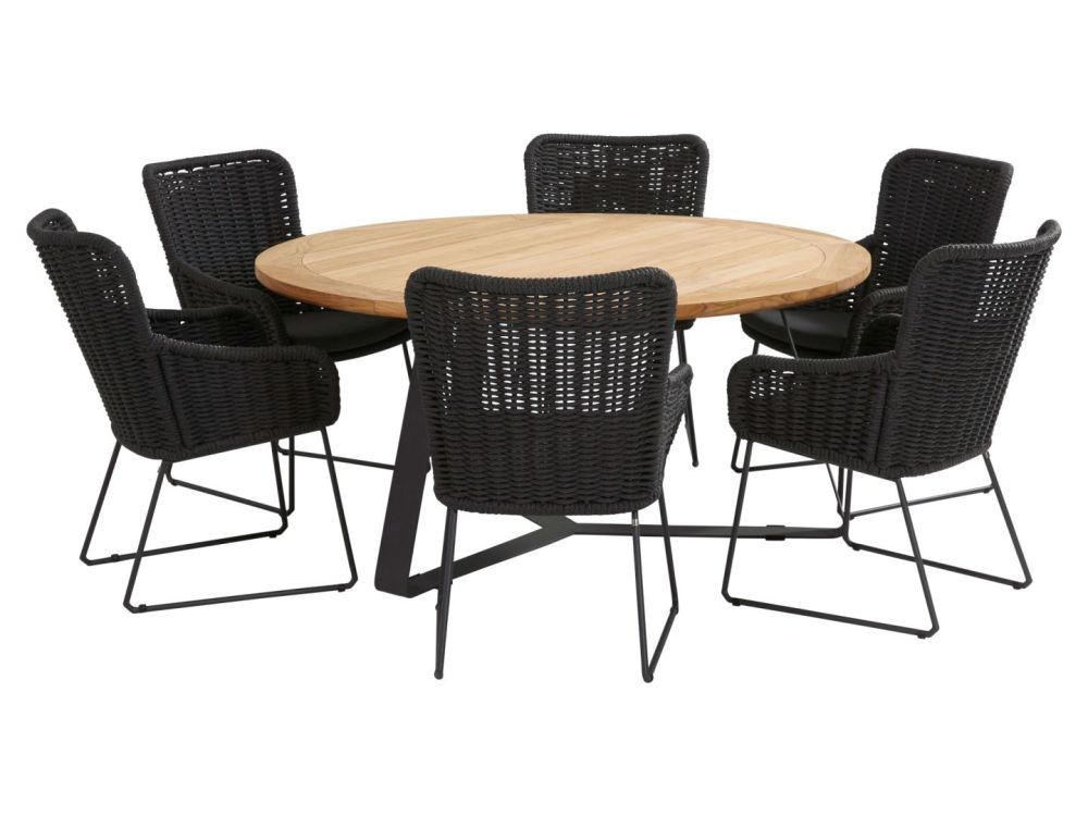 4 Seasons Outdoor Diningset Wing Basso 160